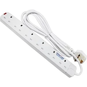 Power King Original 6 Ways Extension Cable, 3 Meters,