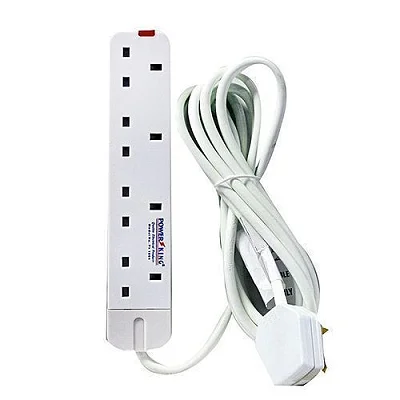 Power King Original 4 Ways Extension Cable, 3 Meters, (C
