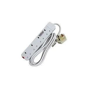 Power King Original 4 Ways Extension Cable, 3 Meters,