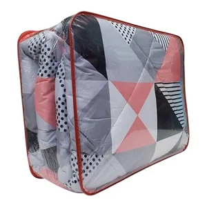 5*6 Duvet Set, 1 Duvet ,1 Bedsheet & 2 Pillow Case - Design May Vary multicolor