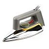 Electric Non Stick Dry Flat Iron - Grey,Black