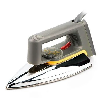 Electric Non Stick Dry Flat Iron - Grey,Black