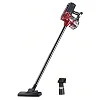 Cordless Handheld Vacuum Cleaner, Large Suction - Red