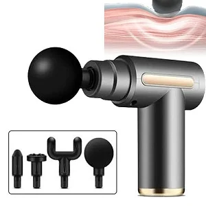 Bodyy Massage Gun + 4 interchangeable head covers