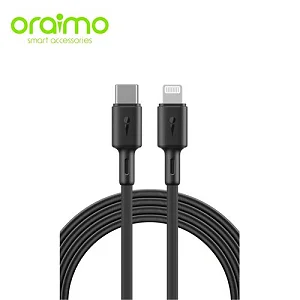 Oraimo FastLine 2 2.4A 1M Cable Type C to Lightning Fast Charging