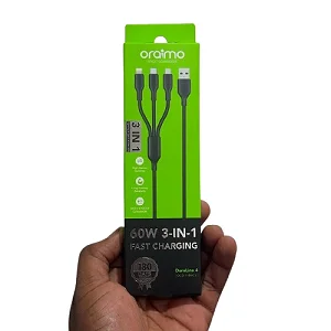 Oraimo Duraline 3 1.2M 3A Cable