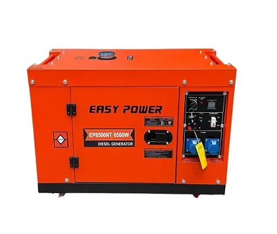 Diesel 6.5 KVA Yellow Silent Generator