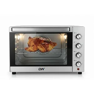 Digiwave 120 Liters Electric Mini Oven 1600w With Rotisserie Function - Silver