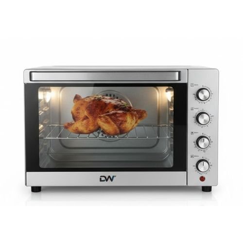 Digiwave 120 Liters Electric Mini Oven 1600w With Rotisserie Function - Silver