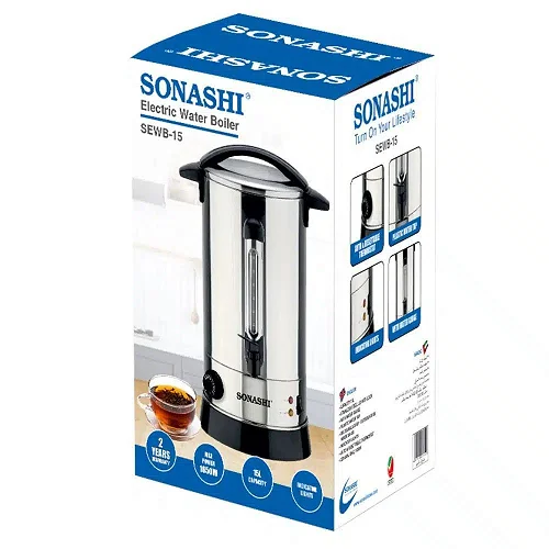 Sonashi SEWB-15L Electric Water Boiler - Silver