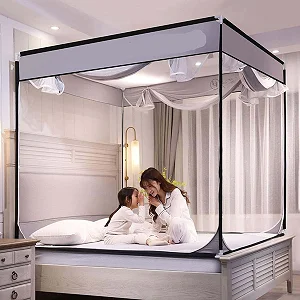 6x6 Tent Square Mosquito Net - Multicolor Vary prints