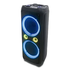 Cortina Amplified Rechargeable Speaker System With Bluetooth, Fm, USB With Two Microphones MD-2026
