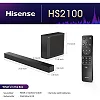 Hisense 2.1 CH 240W Soundbar HS2100 with Subwoofer HDMI ARC , Bluetooth - 1 Yr Warranty