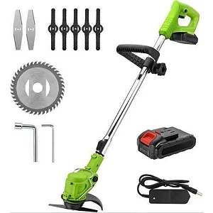 48V Lithium Rechargeable Lawn Mower Grass Cutter/lawn Mower 2 Batteries - Multicolor