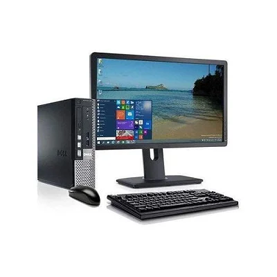 DELL OptiPlex 3020 SFF, Core i5 core Win 10pro 8GB Ram, 500GB HDD, 4TH GENERATION 22" LCD-Black