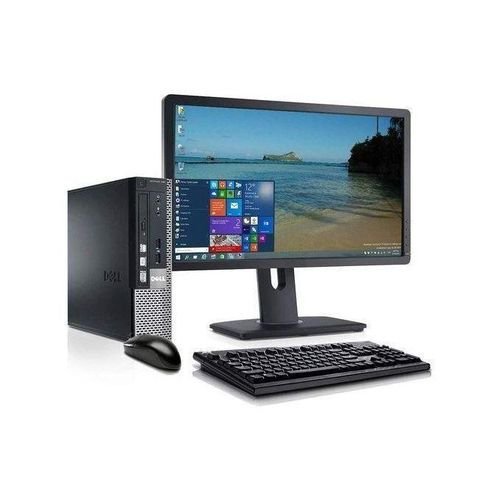 DELL OptiPlex 3020 SFF, Core i5 core Win 10pro 8GB Ram, 500GB HDD, 4TH GENERATION 22" LCD-Black