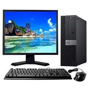 Refurbished Desktop Optiplex Core i3 6th Gen 4GB+500GB fullset