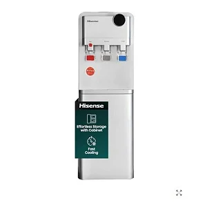 Hisense 3 Taps Top Loading Water Dispenser Cold, Normal, Hot H96WDTS3S2 - Silver