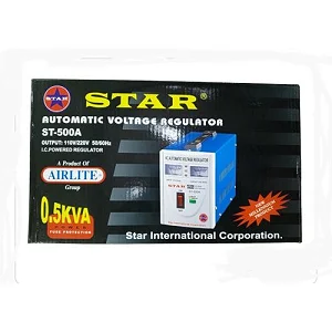 0.5KVA Airstar Automatic Voltage Regulator - Blue /Red