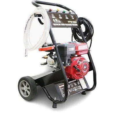 POWER VALUE Car Washer Petrol Engine - Red &amp; Black