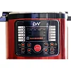Digiwave 7L Multi-Functional Electric Pressure Cooker- Silver, Red