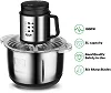 RAF 5 Liter Stainless Steel Food Processor  - silver
