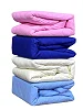 5*6 Quilted Water Proof Mattress Protector- blue