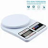 10000g LCD Digital Kitchen Tool Food Weighing Scales -White
