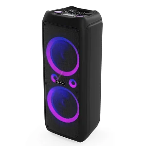 Cortina Amplified Rechargeable Speaker System With Bluetooth, Fm, USB With Two Microphones MD-2026