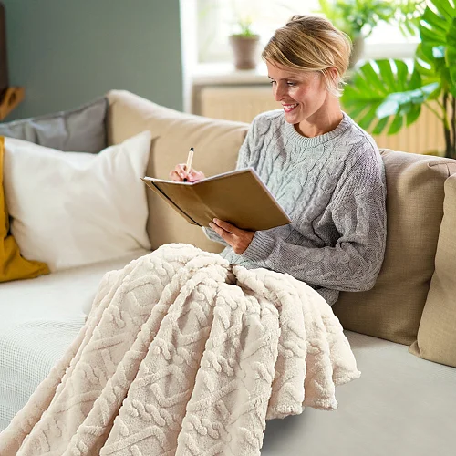 5x6 Ultra Soft Warm Throw Fleece Blanket - Multi color
