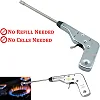 Gas Igniter Gas Lighter - Silver