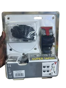 Original Saloon Proffesional Wahl Super Taper Clipper Electric Shaver - White