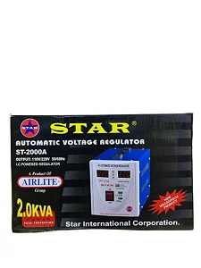 2.0 KVA Airstar Automatic Voltage Regulator - Blue /Red