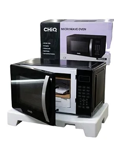 Chiq 25L Digital Microwave Oven with Grill - Black