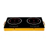2 Burner Infrared Ceramic Infrared Cooker Hot Plate Stove -Black