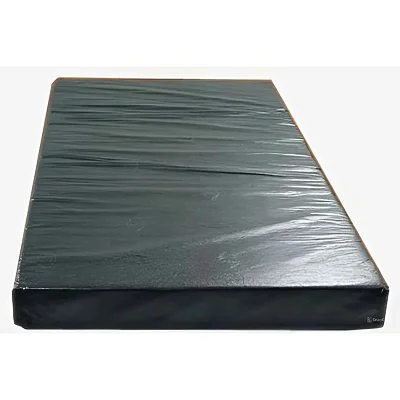5x6 Leather Waterproof Mattress Cover (mackintosh) - black