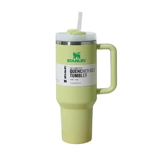 Insulated Vacuum Stainless Steel Stunley Cup / Mug 1200mls -Green