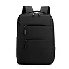 Laptop Nameless Backpack Double Zipper