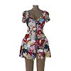 Adult ladies Free Size Swimming Costume Swimwear ( 20 - 32 years) - Multicolor