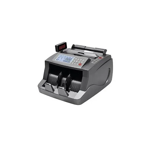 Bill Counter Machine Money Counting Machine Fake Notes Detector - Silver