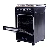 SPJ 50*50cm Full Gas Standing Cooker + Gas Oven - Black (3YRS WRNTY)