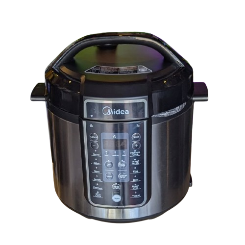 6L Midea Digital Electric Pressure Cooker 9-in-1 Functions multicooker - Silver
