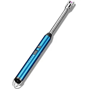 Rechargeable Electric Gas Lighter – USB-C - silver