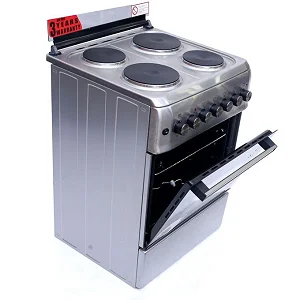 Blueflame 60cm X 60cm Full Electric Cooker S6004ERF ( Made In Turkey ) - Stainless Steel