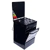 Blueflame 50cm X 50cm Full Gas Upright Standing Cooker C5040G-B ( Made In Turkey ) - Black