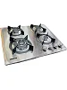 Geepas 4-Burner Built-In Gas Hob With Auto Ignition (Model GGC31026) - Black