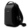 Wiresoon Cross Body Bag With USB Charging port - Black