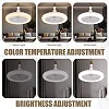 LED Fan light With Remote Control, Lamp With Fan White
