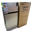 Chiq 150L / 150 Litres Double Door Refrigerator- Silver