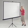 180cm x 180cm Projector Screen With Stand - White
